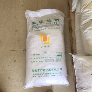 亞硫酸鈉，Na2SO3